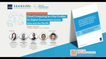 Embedded thumbnail for Cloud Computing as a Key Enabler for Digital Government across Asia and the Pacific