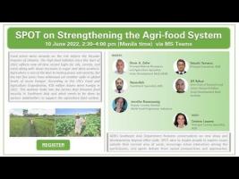 Embedded thumbnail for Strengthening the Agrifood System