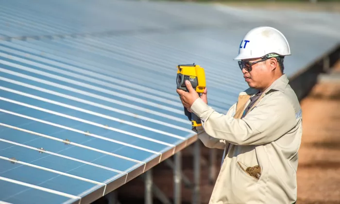 Southeast Asia's current capacity for solar PVs accounts for 9%–10% of global cell and module production, with bulk of the supply coming from Malaysia, Thailand, and Viet Nam. Photo credit: ADB.