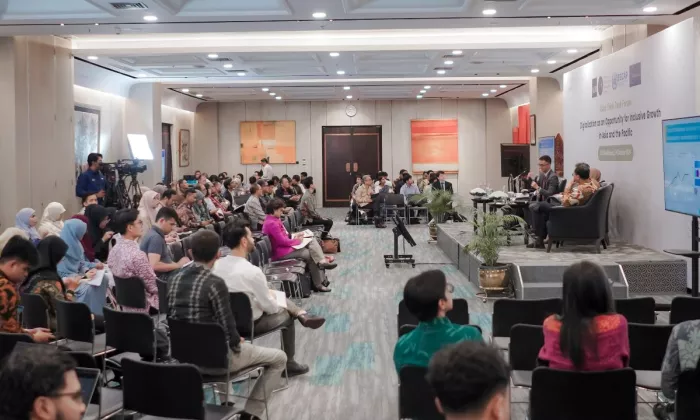 The 2024 forum, which was held in Jakarta, focused on digitalization as an opportunity for inclusive growth in Asia and the Pacific. Photo credit: ADB.