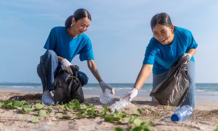 Economic instruments deemed effective in reducing plastic pollution include taxes on virgin plastics, tax incentives for recycling investment, green public procurement, single-use plastics levies, advanced recycling fees, and deposit-refund systems. Photo credit: iStock/Theerawit Jirattawevut 