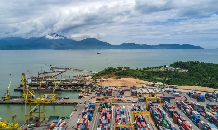 Ports sit on the frontlines of climate risk, facing sea-level rise, storm surges, pollution pressures, and growing expectations from regulators, financiers, and communities. Photo credit: ADB.