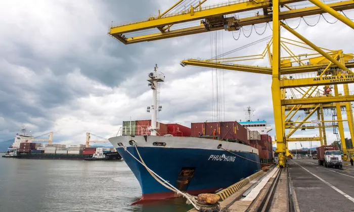 Ports are significant contributors to greenhouse gas emissions and face mounting pressure from climate risks, regulatory complexity, and growing stakeholder expectations. Photo credit: ADB.