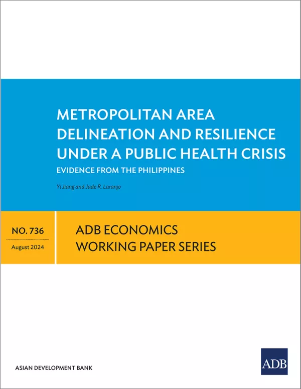 Metropolitan Area Delineation and Resilience Under a Public Health Crisis: Evidence from the Philippines