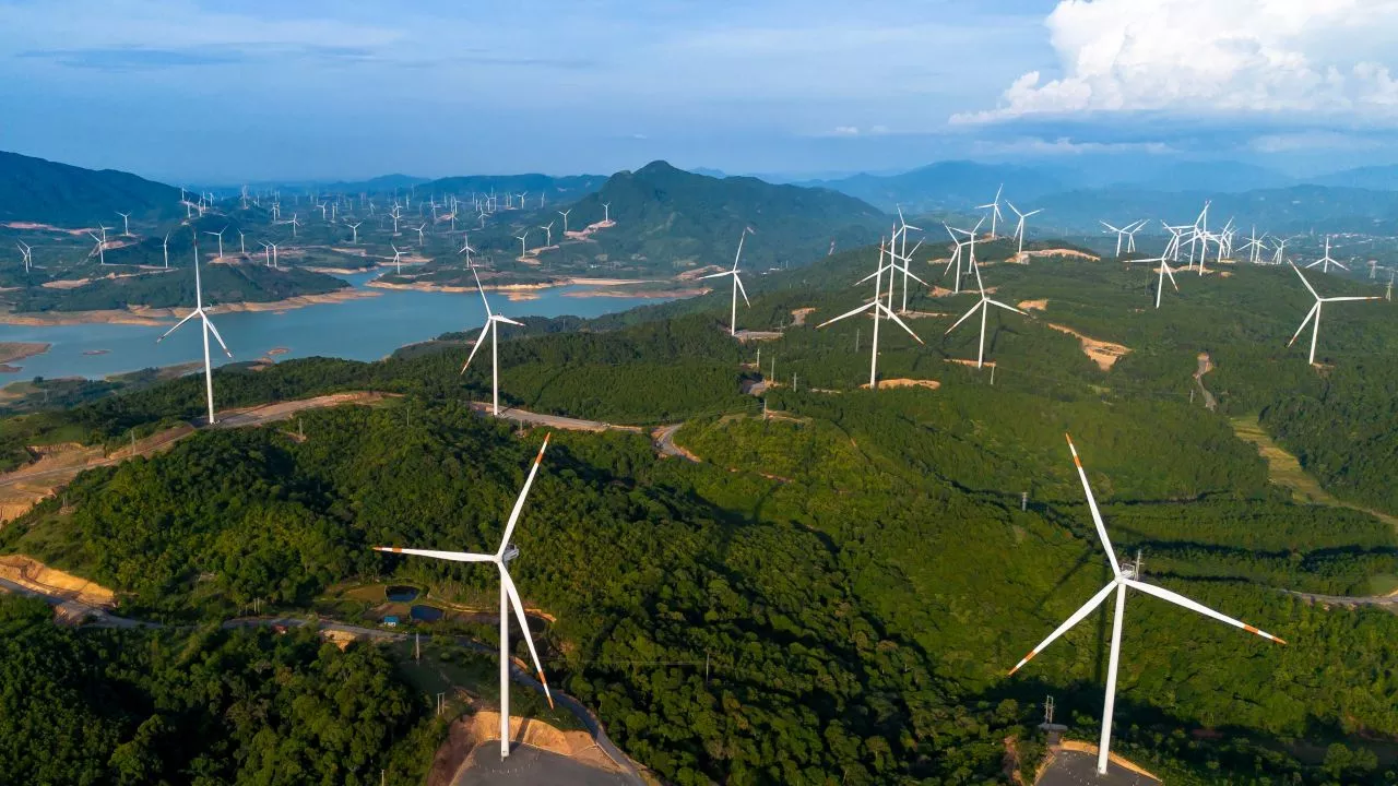 Lotus Wind Power Project in Viet Nam. Photo credit: ADB.