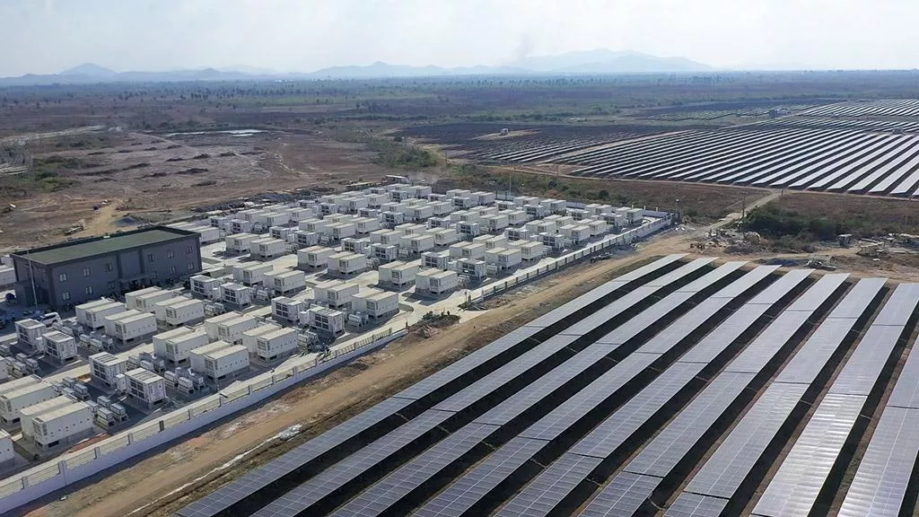 Cambodia's National Solar Park. Photo credit: ADB.