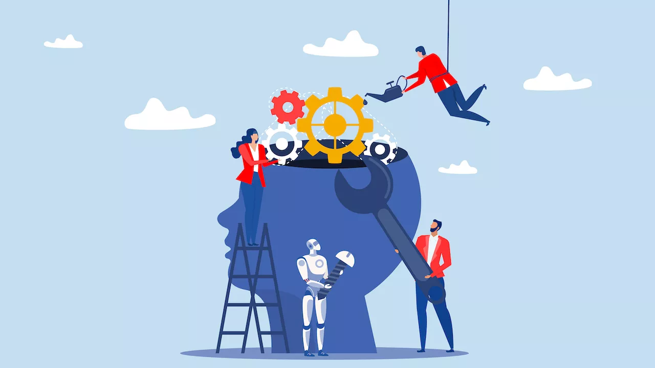 Illustration of artificial intelligence. Image credit: iStock/useng
